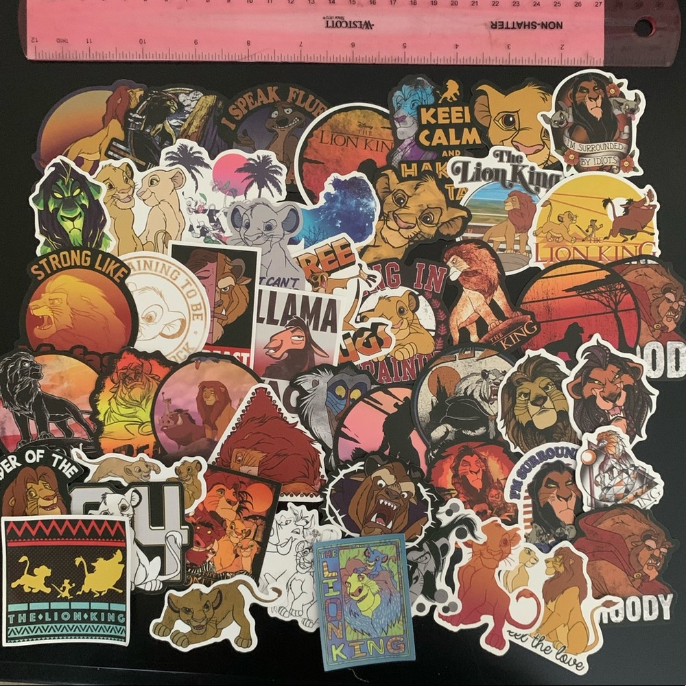 BOGO 50% OFF! 6 Lion King Stickers